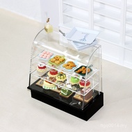 Model Miniature Food Toy Sliding Door Snack Scene Accessories Mini Doll House Y11352DOLLHOUSE Cake C