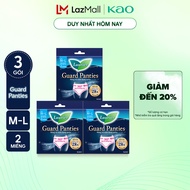 Combo 6 Băng Vệ Sinh Quần Laurier Guard Panties Size M-L Gói 2 Miếng