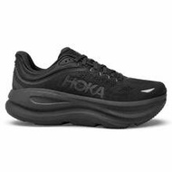 รองเท้าวิ่ง HOKA Bondi 9 สีดำ รองเท้ากีฬาเบาและนุ่ม สำหรับเดิน วิ่งจ็อกกิ้ง ฝึกซ้อมประจำวัน และใส่ใน
