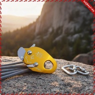 leipupa Self-locking Rope Grab Aviation Aluminum Fall Arrester Climbing Rope Protector for Rope Acce