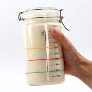Fruit Liquid Fermentation Jar Lupin Seed Yeast Petri dish Glass Sealed Fermentation Jar Storage Jar