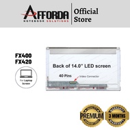 MSI FX400 FX420 14.0 40PINS Laptop LCD LED Screen