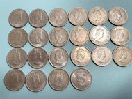 傳世品--1973年香港壹圓硬幣22枚468