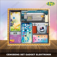 Electronic gadget set of ancestral prayer paper