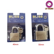[READY STOCKS] BLISS CHROME PADLOCK 40MM & 50MM