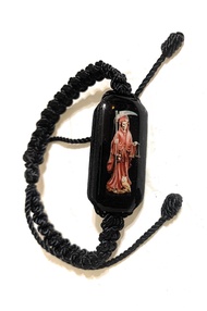 Black Thread Bracelet Pulsera Roja de hilo de la Santa Muerte
