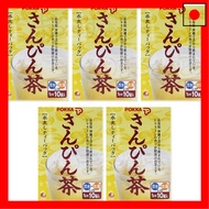 Okinawa Pokka Sanpin Tea Tea Bags, 5 Boxes (10 Tea Bags x 5 Boxes)