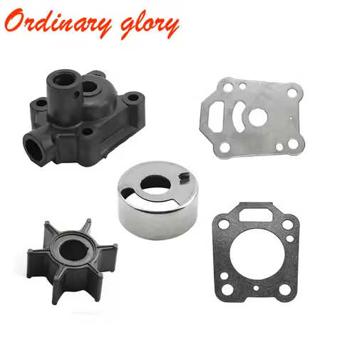 Water pump kit for Mercury-Mercruiser outboard motor 5HP 6HP 16150 16154 16157 16826 Impeller Housin