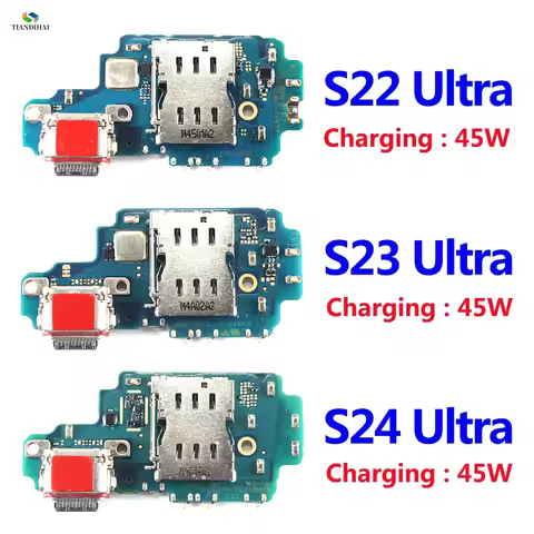 For Samsung Galaxy S22 Ultra / S23 Ultra / S24 Ultra USB Dock Connector Charging Port Flex Cable Cha