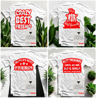 [MAKE FUN WITH FAMILY] #Soft Round neck T-Shirt Family Day Birthday-Custome Design- #White Shirt-#Fa