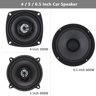 ⓞ1 Piece 4 / 5 / 6.5 Inch Car Speakers Universal Subwoofer Car Audio Stereo Full Range Frequency ☊☁