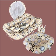 WAREHOUSE SALE Baby Nest Mosquito Net Baby Nest Set Pillow Bolster Free Baby Sofa Safety Belt