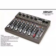Ashley Better 7 Original Mixer / Ashley 7ch Usb Bluetooth Audio Mixer