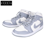 Nike Air Jordan 1 Mid High-Top Sneakers (BQ6472-115) - Excellent Condition / Size 26.5 (Used)