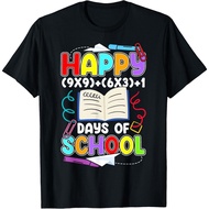 Happy 100 Days Of School Math Equation 100Th Day Of School Unisex T-Shirt