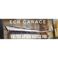 ekzos apido honda EX5/KRISS 110 muncung besar
