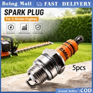5pcs Spark Plug Bm6A Spark Plug Lawnmower Whipper Snipper Spark Plug Mesin Rumput Gergaji Rantai Pal
