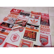 BORNEO FC Samarinda Merchandise Sticker Indoor Outdoor Adhesive