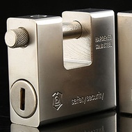 Heavy Duty Armoured Padlock Security Lock Container Warehouse 4 Keys 94MM