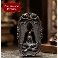 [Chinese Style Qinan Agarwood Phaseless Buddha Pendant] Meaning Money-making Money-warding off Evil 