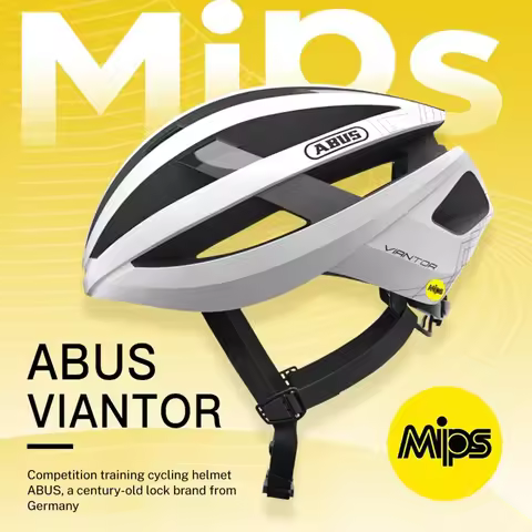 ABUS Bike Helmet with MIPS System, MTB & Road Cycling Helmet for Men and Women, Lightweight Bicycle