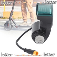LETTER Electric Scooter Handlebar Switch Lock, ABS Waterproof Electric Scooter Switch Lock, Durable 