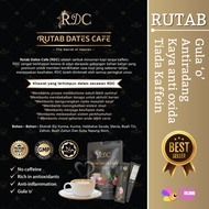 (1 Sachet) RUTAB DATES CAFE Kopi Tanpa Kaffein / Biji Kurma / Kopi Biji Kurma / Kopi RDC / Makanan s