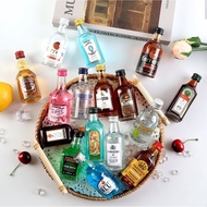Mini Version 50ml Whiskey Small Bottle Western Wine Western Wine Small Wine Version Combination Conv