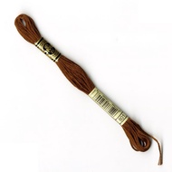 DMC Art 117 - 801 Thread - Dark Coffee Brown