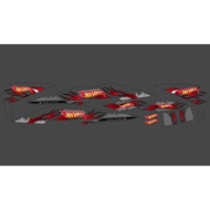 DE108 >> TRANSPARENT STRIPING ESP 2016-2017-2018-2019 COSTUME HOT WHEELS MOTIFDesign