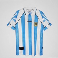 Jersey Vintage Football Argentina Home Football Jersey 1996-97 Season Shirt Uniform