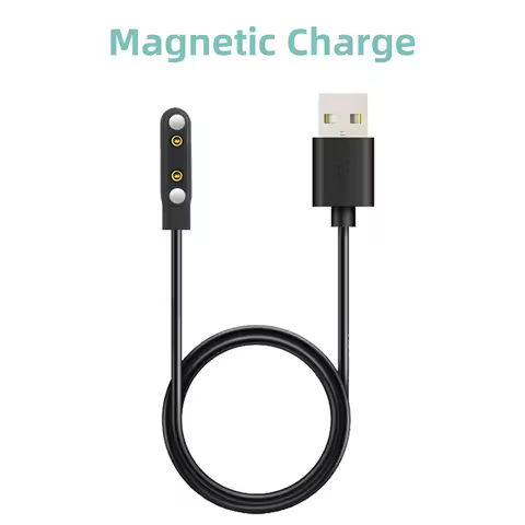 USB Charging Cable For Xiaomi IMILAB KW66 Smart Watch Haylou Solar RT LS05/Ticwatch GTX CXB01/YAMAY 