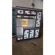 Cupboard shelf glass stickers