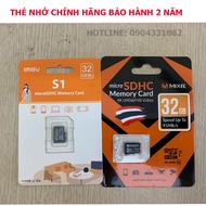 Thẻ nhớ MicroSD 32Gb 64Gb 128Gb hikvision Kingston imou ezvizKBT... chính hãng bảo hành 2 năm