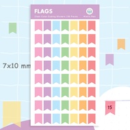 สติกเกอร์ Color Coding 🌈 แบบใส เน้นวันพิเศษ สติ๊กเกอร์ วงกลม แต่งแพลนเนอร์ Clear Code Decorative Planner Stickers by mimisplan