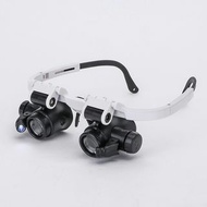 接受預訂Preorders：SHOCREX頭戴式高清高倍放大鏡1000放大鏡電路板鑑定50帶燈放大鏡高倍雕刻古董圖章8/15/23雙筒望遠鏡手機維修。非常好用！售價$168一個(這貨品價格已經包括製造