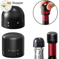 Maud  Bottle Stopper Reusable Vacuum Seal Red  Champagne Cork  Cork Tool Leak-proof Storage EN