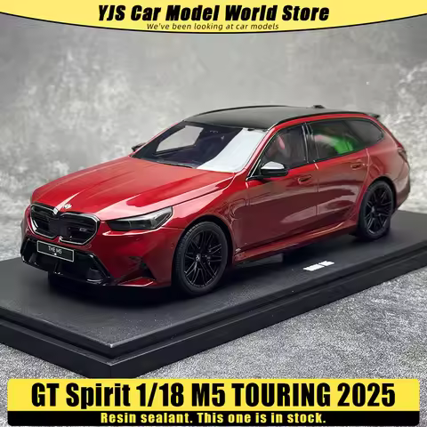 GT Spirit 1/18 M5 Touring Car 2025 Red Car Model Static Display Piece Collection GT964