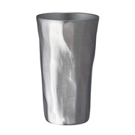 Doshisha Drinkable Handcrafted Style Tumbler 420ml Silver