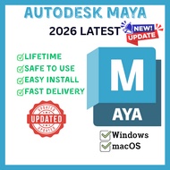 Autodesk Maya 2026 Latest with Installation Tutorial (Windows/macOS)