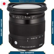 【Excellent】 SIGMA 17-70mm F2.8-4 DC MACRO OS HSM | Contemporary C013 | Nikon F-DX Mount | APS-C/Supe
