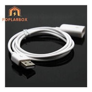 EPTRO 1M-3ft USB 2.0 White Extender Audio Male To Female Cord