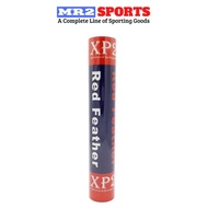 XP2 Red Feather Duck Feather Badminton Shuttlecock