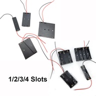 1 2 3 4 Slots ports AA  2AA 3AA 4AA Size Power Battery Storage Case Box Holder Leads