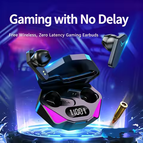1PCS X15 TWS X15 Pro Wireless Earphone 5.3 Bluetooth Headphone Esport Gaming Headset Gamer with Mic