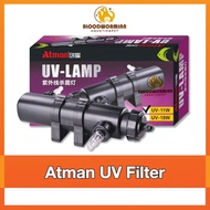 Atman UV Filter (Algae Remover) UV Sterilizer (9w, , 18w, 36w)创星紫外线杀菌灯