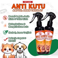 Anti FLEA MEDICINE FOR CAT DOGS FLEA REMOVAL FOR CAT DOGS DEAD OF LICKS HERBAL LICK SAFE 100 ML DEAD