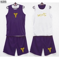 Children's Basketball Jersey Training Suit Reversible Basketball Jersey Kobe Bryant - Basketball Jer