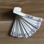2000pcs  0805 SMD Resistor Kit Assorted Kit 1ohm-1M ohm 5% 80valuesX 25pcs=2000pcs Sample Kit