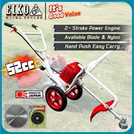 EIKO EK-520 52cc 2-Stroke Hand Push Brush Cutter Mesin Rumput Tolak Tahan Lasak